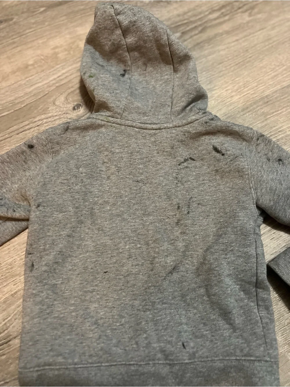 Carhartt Kids' Gray Hoodie with Blue Logo- see pictures!